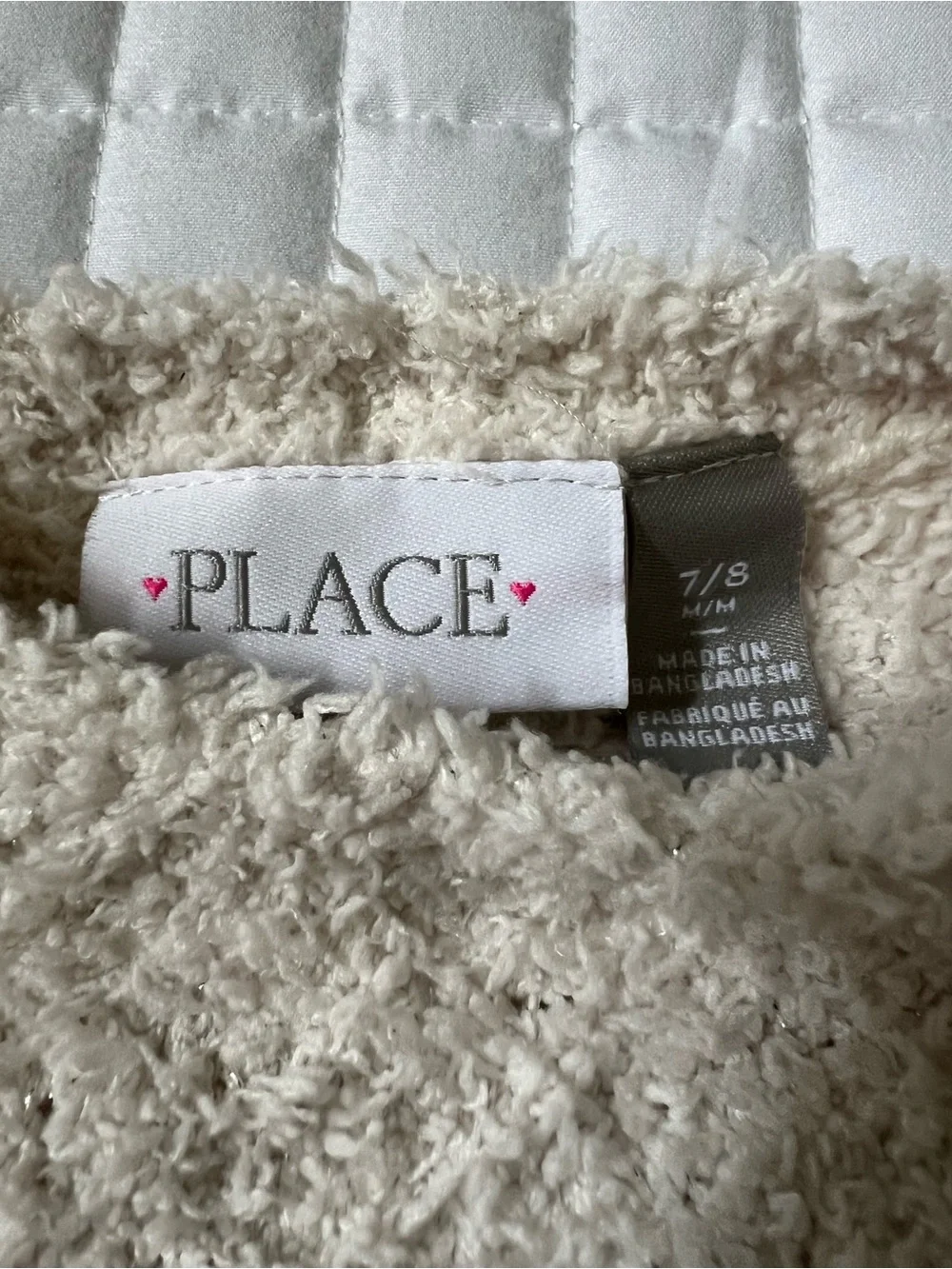 Place Girls Holiday Sweater Set - Red, Pink, Cream size 7-8
